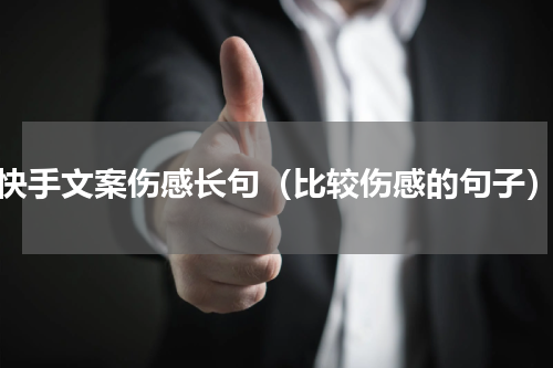 快手文案伤感长句（比较伤感的句子）