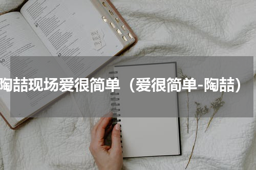 陶喆现场爱很简单（爱很简单-陶喆）