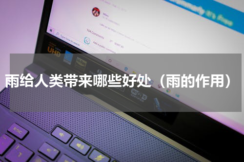 雨给人类带来哪些好处（雨的作用）