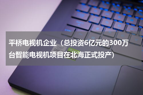 平桥电视机企业（总投资6亿元的300万台智能电视机项目在北海正式投产）