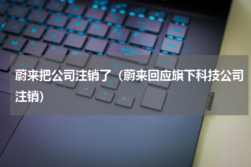 蔚来把公司注销了（蔚来回应旗下科技公司注销）