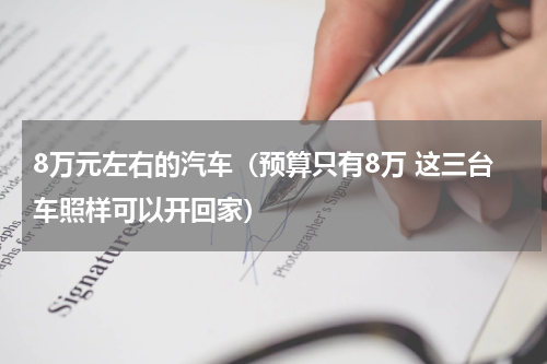 8万元左右的汽车（预算只有8万 这三台车照样可以开回家）
