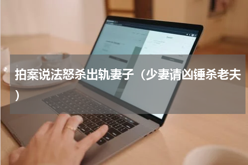 拍案说法怒杀出轨妻子（少妻请凶锤杀老夫）