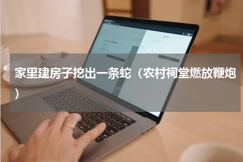 家里建房子挖出一条蛇（农村祠堂燃放鞭炮）