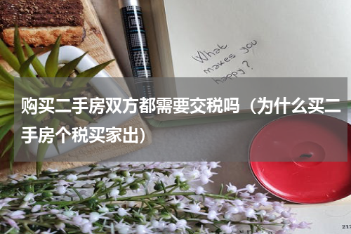 购买二手房双方都需要交税吗（为什么买二手房个税买家出）