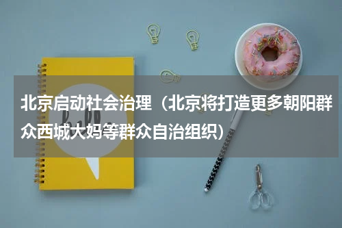 北京启动社会治理（北京将打造更多朝阳群众西城大妈等群众自治组织）