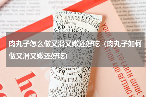 肉丸子怎么做又滑又嫩还好吃（肉丸子如何做又滑又嫩还好吃）