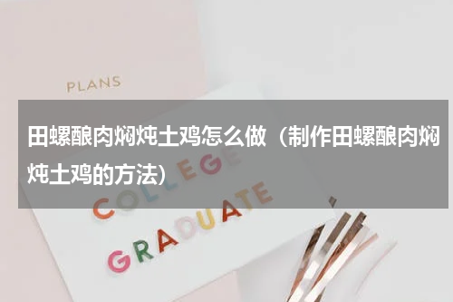 田螺酿肉焖炖土鸡怎么做（制作田螺酿肉焖炖土鸡的方法）