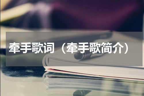牵手歌词（牵手歌简介）