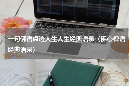 一句佛语点透人生人生经典语录（佛心禅语经典语录）