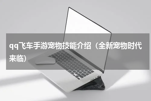qq飞车手游宠物技能介绍（全新宠物时代来临）