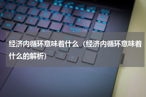 经济内循环意味着什么（经济内循环意味着什么的解析）