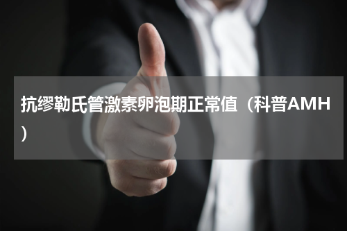 抗缪勒氏管激素卵泡期正常值（科普AMH）