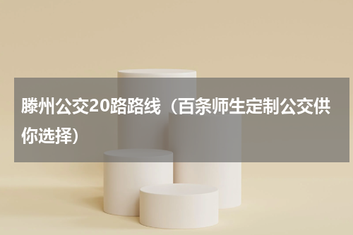 滕州公交20路路线（百条师生定制公交供你选择）