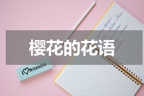 樱花的花语