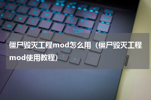 僵尸毁灭工程mod怎么用（僵尸毁灭工程mod使用教程）