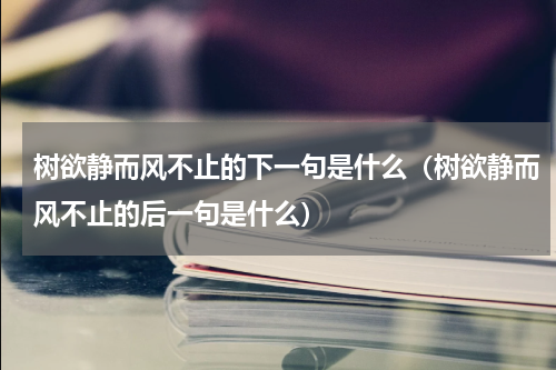 树欲静而风不止的下一句是什么（树欲静而风不止的后一句是什么）