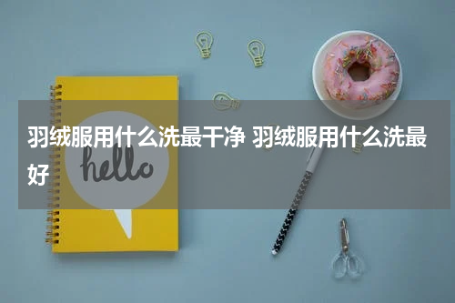 羽绒服用什么洗最干净 羽绒服用什么洗最好