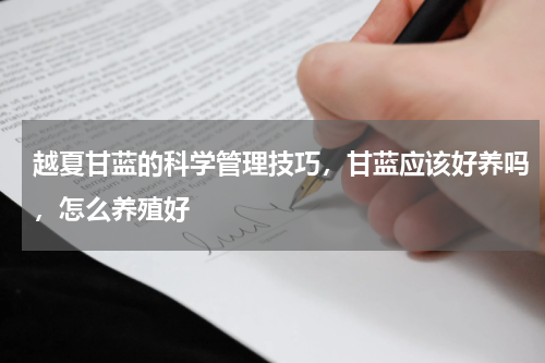 越夏甘蓝的科学管理技巧，甘蓝应该好养吗，怎么养殖好