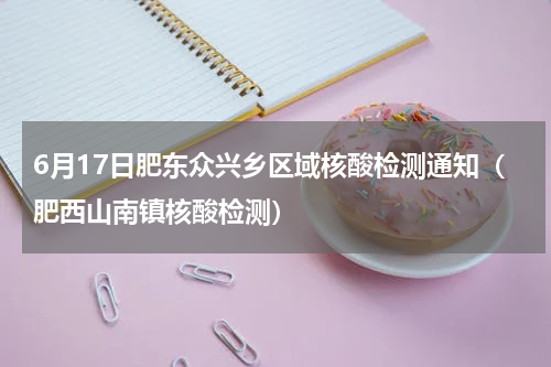 6月17日肥东众兴乡区域核酸检测通知（肥西山南镇核酸检测）