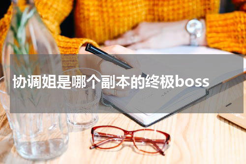 协调姐是哪个副本的终极boss