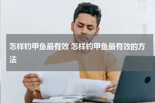 怎样钓甲鱼最有效 怎样钓甲鱼最有效的方法