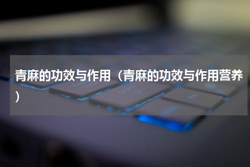 青麻的功效与作用（青麻的功效与作用营养）