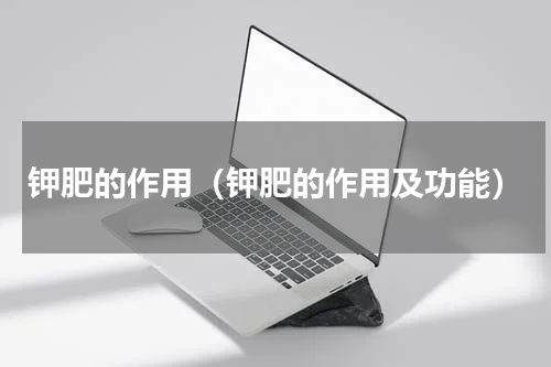 钾肥的作用（钾肥的作用及功能）