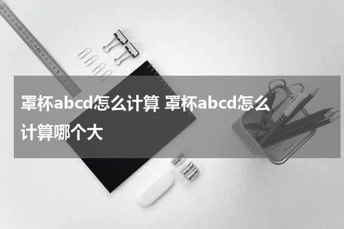 罩杯abcd怎么计算 罩杯abcd怎么计算哪个大