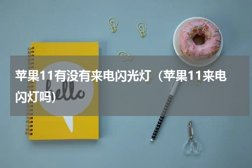 苹果11有没有来电闪光灯（苹果11来电闪灯吗）