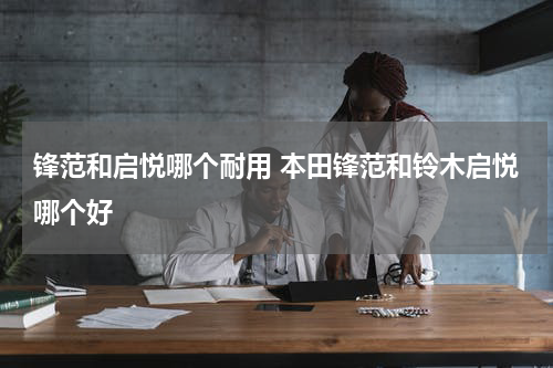 锋范和启悦哪个耐用 本田锋范和铃木启悦哪个好