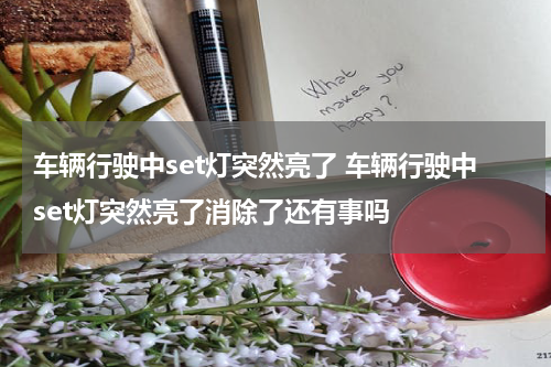 车辆行驶中set灯突然亮了 车辆行驶中set灯突然亮了消除了还有事吗