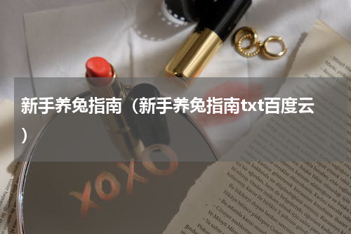 新手养兔指南（新手养兔指南txt百度云）