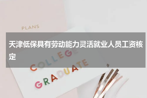 天津低保具有劳动能力灵活就业人员工资核定