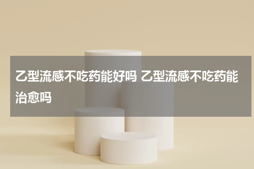 乙型流感不吃药能好吗 乙型流感不吃药能治愈吗