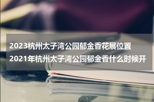 2023杭州太子湾公园郁金香花展位置 2021年杭州太子湾公园郁金香什么时候开