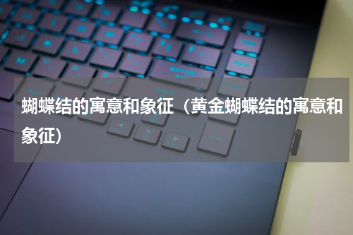 蝴蝶结的寓意和象征（黄金蝴蝶结的寓意和象征）