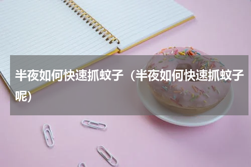 半夜如何快速抓蚊子（半夜如何快速抓蚊子呢）