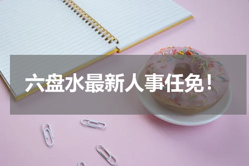 六盘水最新人事任免！