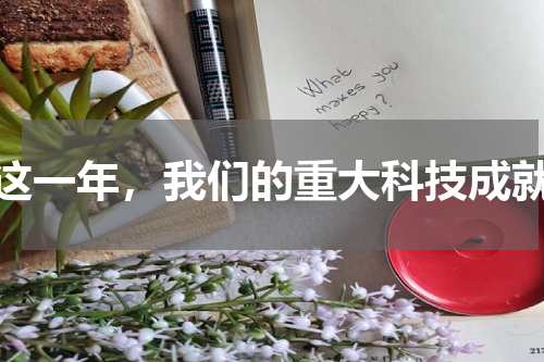 这一年，我们的重大科技成就