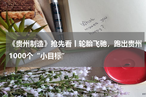 《贵州制造》抢先看丨轮胎飞驰，跑出贵州1000个“小目标”