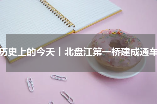 历史上的今天丨北盘江第一桥建成通车