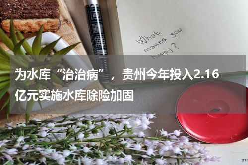 为水库“治治病”，贵州今年投入2.16亿元实施水库除险加固