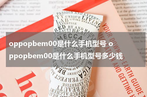 oppopbem00是什么手机型号 oppopbem00是什么手机型号多少钱