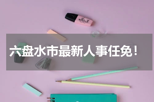 六盘水市最新人事任免！