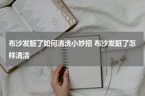 布沙发脏了如何清洗小妙招 布沙发脏了怎样清洁