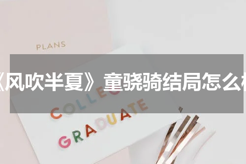 《风吹半夏》童骁骑结局怎么样