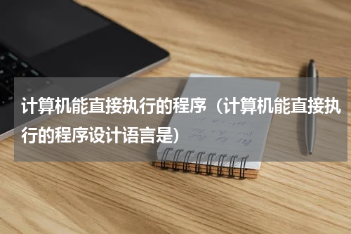 计算机能直接执行的程序（计算机能直接执行的程序设计语言是）