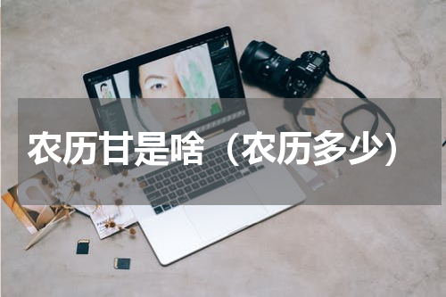 农历甘是啥（农历多少）