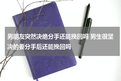 男朋友突然决绝分手还能挽回吗 男生很坚决的要分手后还能挽回吗